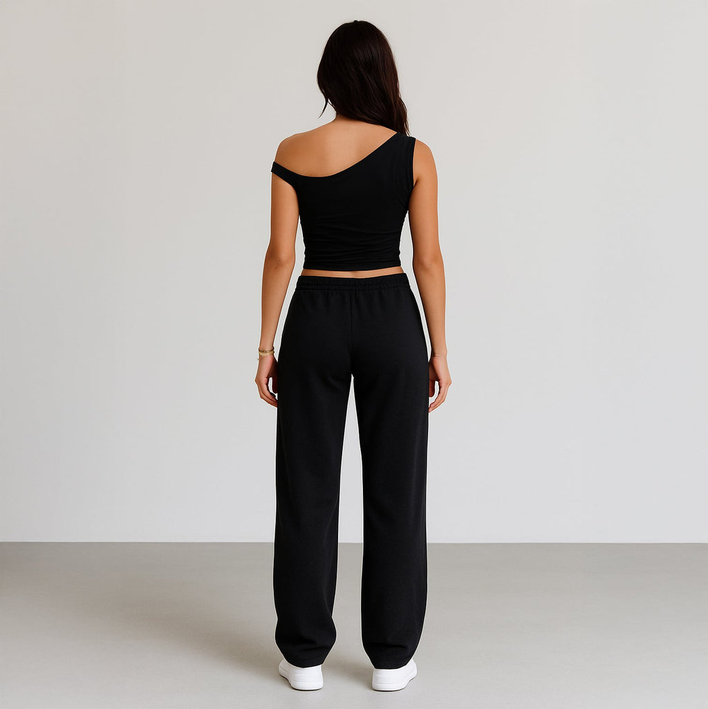 Women's One Shoulder Asymmetrical Tank