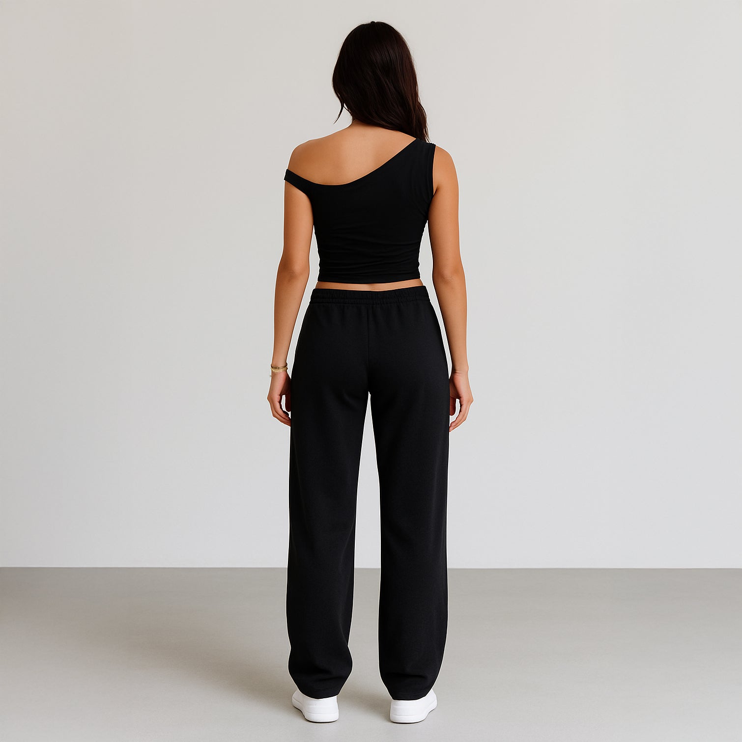 Women's One Shoulder Asymmetrical Tank